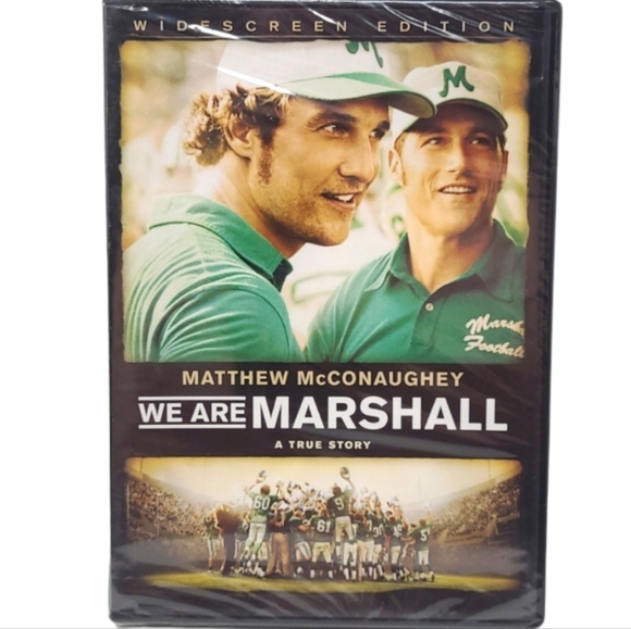 NEW SEALED DVD MOVIE "WE ARE MARSHALL" 2006 MATTHEW McCONAUGHEY - Picture 2 of 6